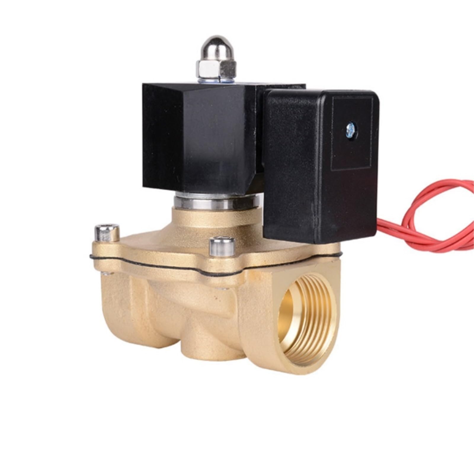 3/4" Normally Closed Brass Solenoid Valve(12V)