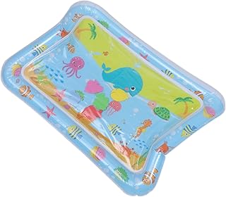 Hohopeti 1Pc Almofada De Água Tapete De Água Para Recém-Nascidos Tapete De Tempo De Barriga Inflável Tapete De Água Inflável Para Bebê Tapete De Água Para Recém-Nascidos Tapete De Brincar