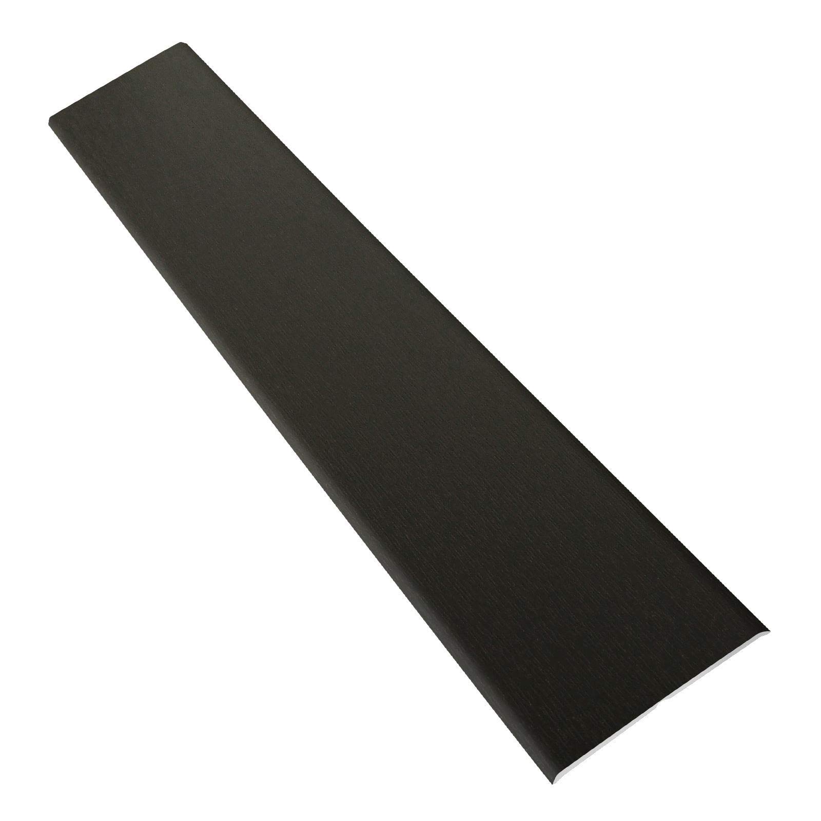 Truly Pvc Supplies Black Ash 50Mm X 5M Upvc Flexi Angle Trim Plastic Architrave Cover Bead Adjustable Angle Pvc