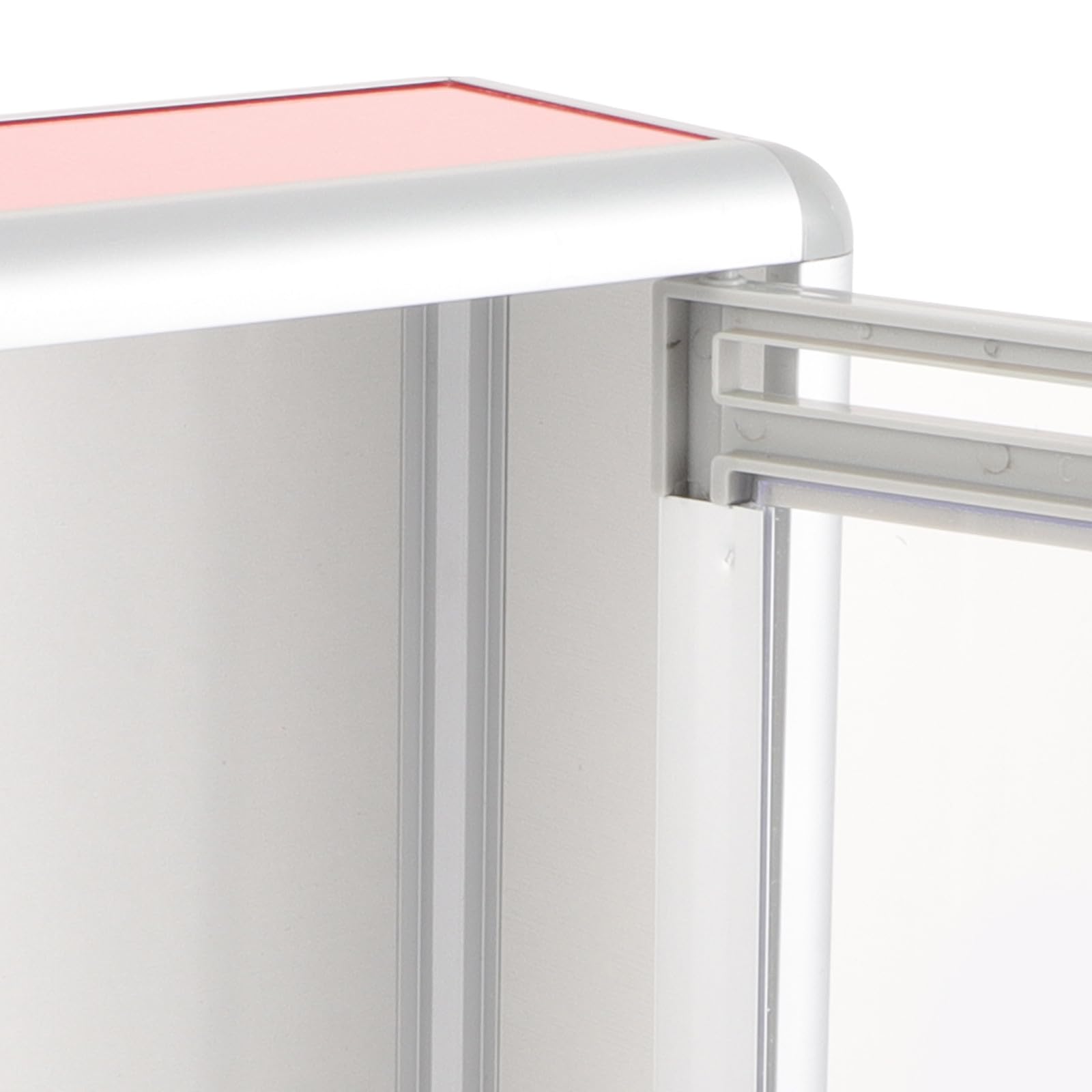 Buzón de Sugerencias de Pared de Aleación Ligera Roja con Cerradura