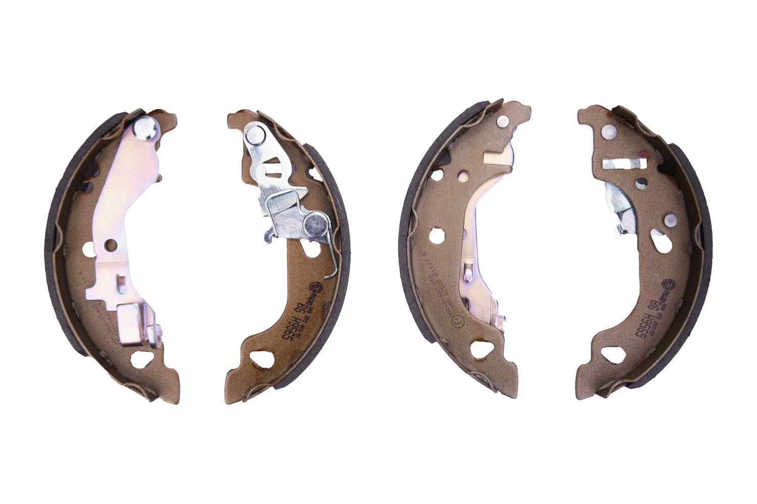 HELLA 8DB 355 002-571 Brake Shoe Set - H9565 - Brake System: Lockheed - for e.g. FIAT / ZASTAVA
