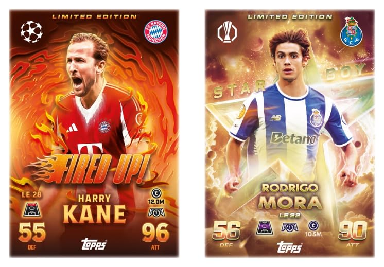 Image of Topps UEFA Champions League Match Attax 2025-26 Trading and Collectible Card Game (Flow Pack of 34)