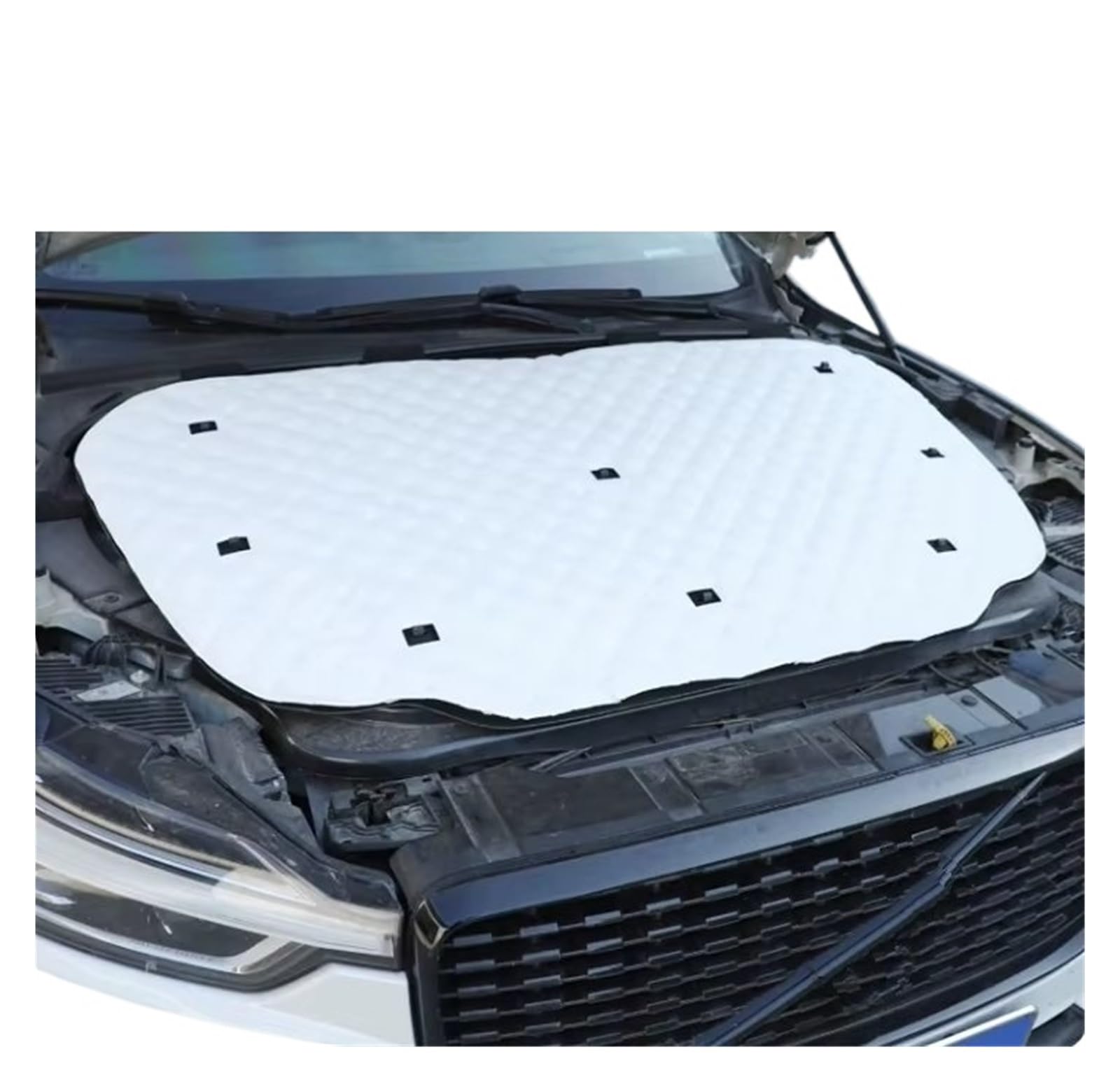 Front Bonnet Sound Proof Mat for Volvo for XC60 2018-2024 Engine Hood Insulation Pad Soundproof Heat Shield Trim