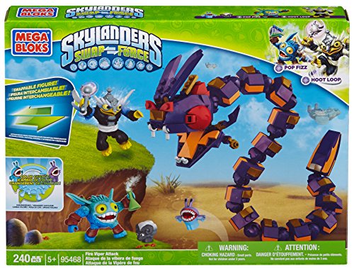 Mega Bloks Skylanders Fire Viper Attack Cover