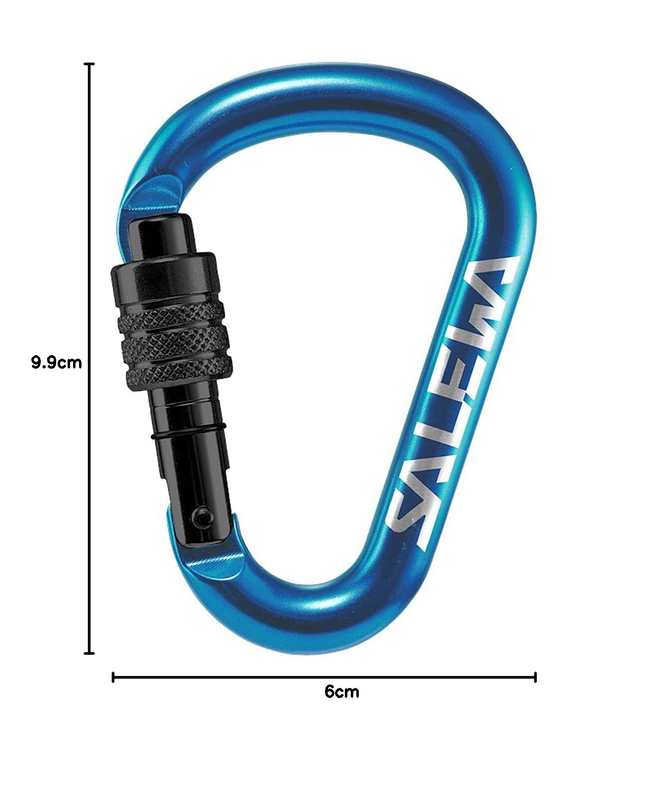 Salewa Hms Screw G2, niebieski, MED, uniseks