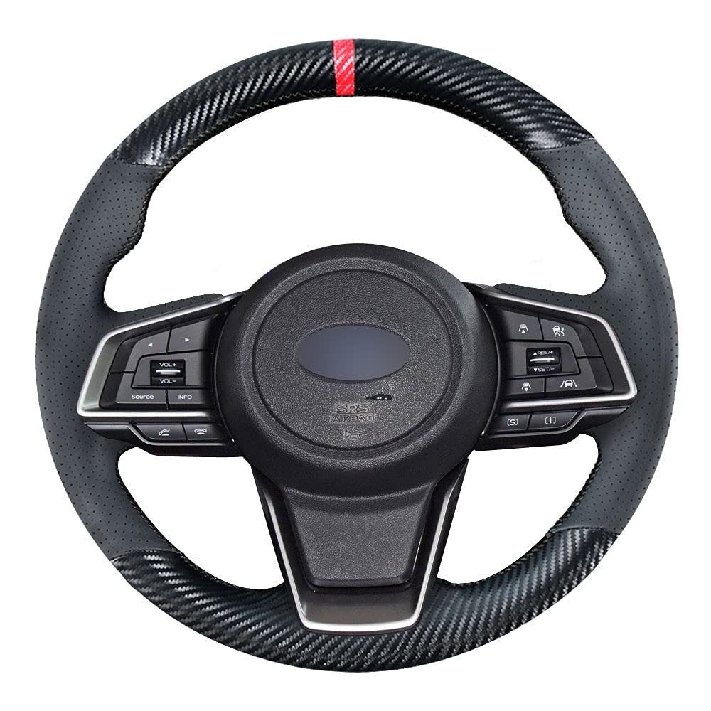 Buy Kivnto DIY Carbon Fiber Steering Wheel Covers for Subaru Forester