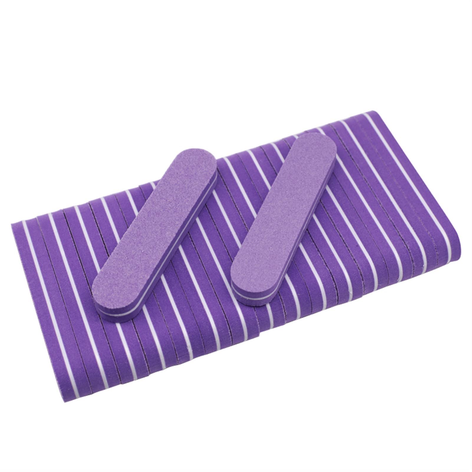 Nagelfeile,Nail Buffer, 100 Teile/los Mini Schwamm Nagelfeile Puffer Maniküre Pediküre Werkzeuge Schleifpapier 100/180