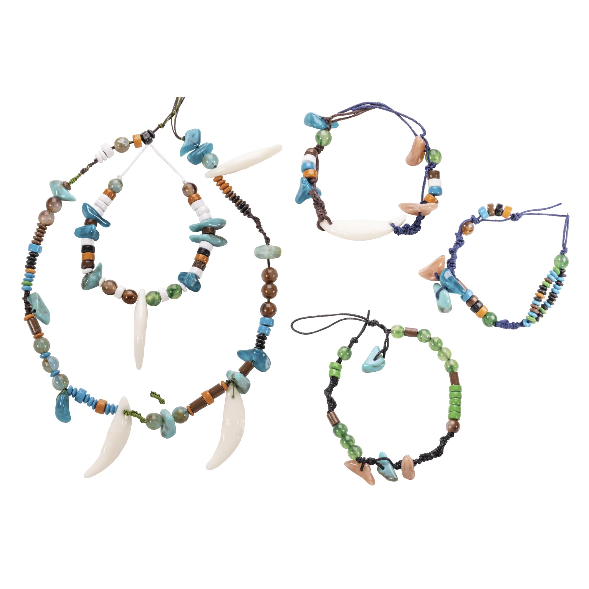 Cra-Z-Art Avatar Na'vi Schmuckherstellungs-Set zum Selbermachen von Armbändern, Halsketten und Songcord, Perlen, Charms, Fäden und Farben, kreatives Bastelset für Kinder ab 6 Jahren