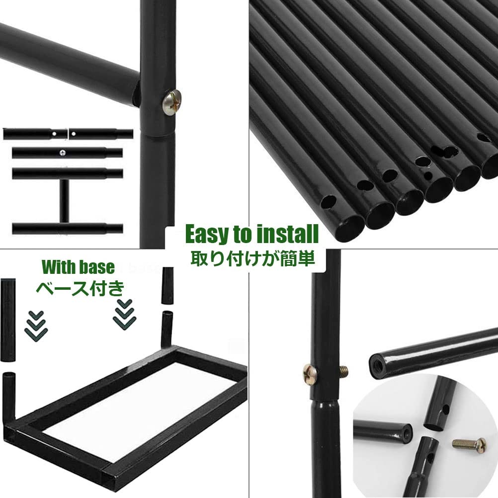 Arco da giardino in metallo con pergolato per rose resistente alle intemperie per piante rampicanti Supporto decorativo per arco di fiori per fondale costruzione in acciaio 7 1,8 m di altezza ideale