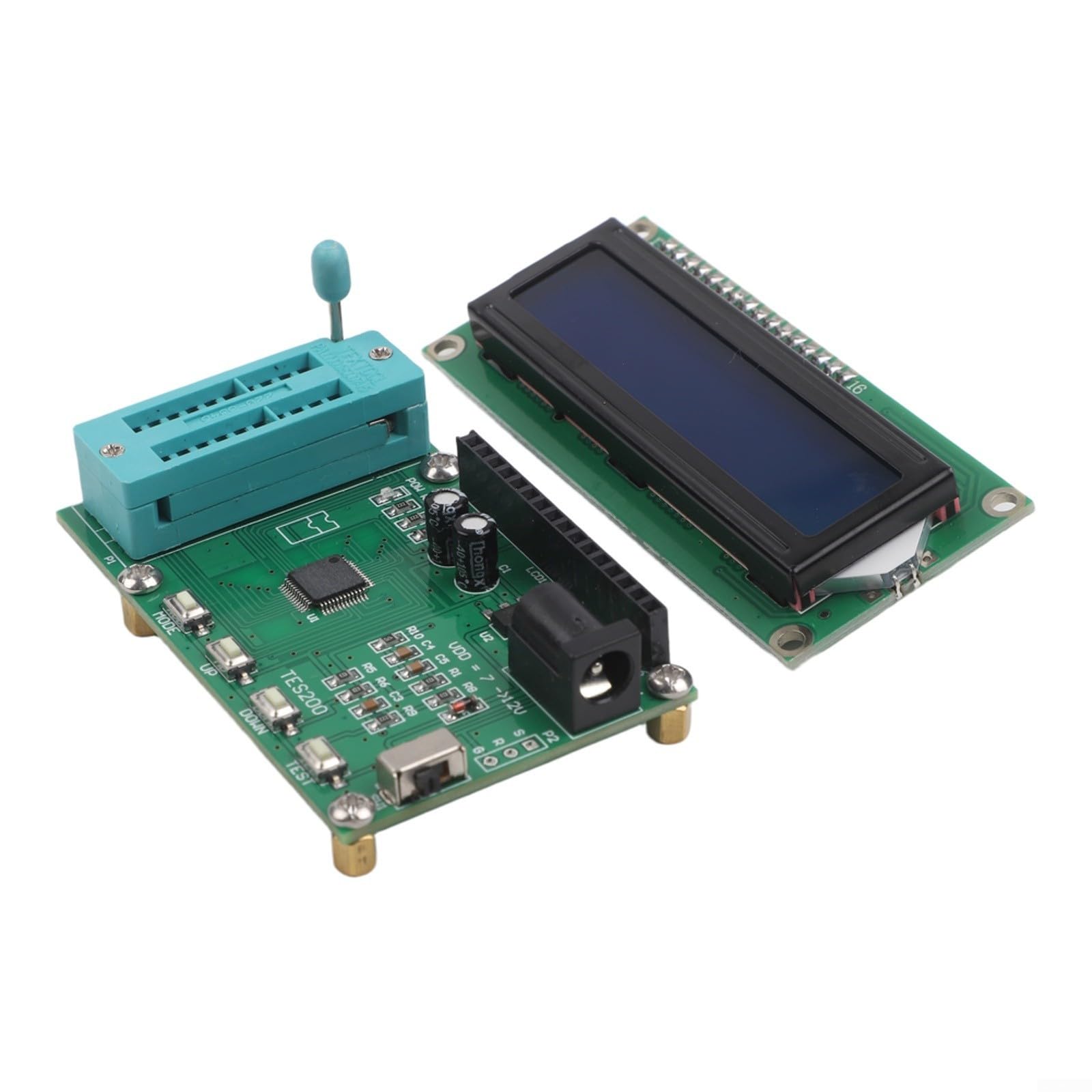 Tes200 IC Logic Gate Tester Per 74 40 Chip Series, LED Digital Meter DC 7-12V, Strumento Portatile Per Elettronica Laboratorio Riparazione