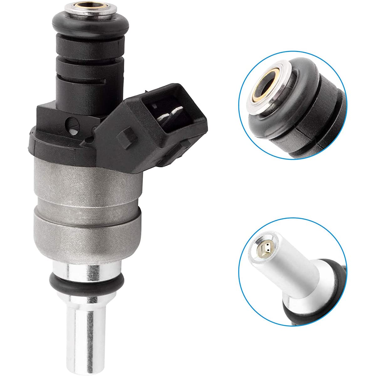 YMAUGP 6pcs Fuel Injector For BMW X3 Z3 Z4 528i 328Ci 323Ci 525i 325xi 320i Fuel Injectors Fits 1427240 7546244, 13537546244, 13641427240 A2C59511971 852-12172 Car Parts