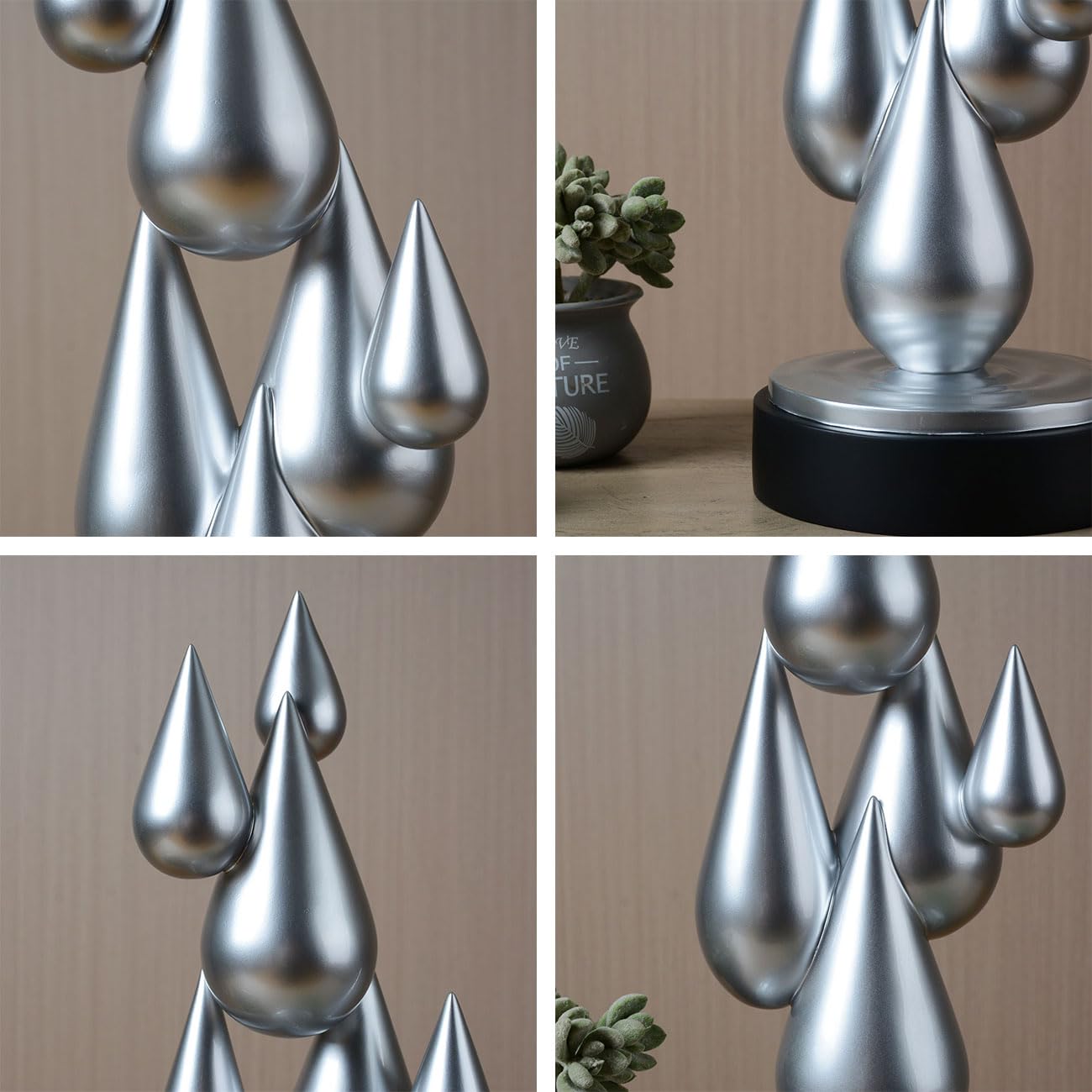 Moderna Scultura Decorazione Astratto Figurina Regalo Soprammobili Arte Statuetta Casa Ornamento Statua Resina 44cm
