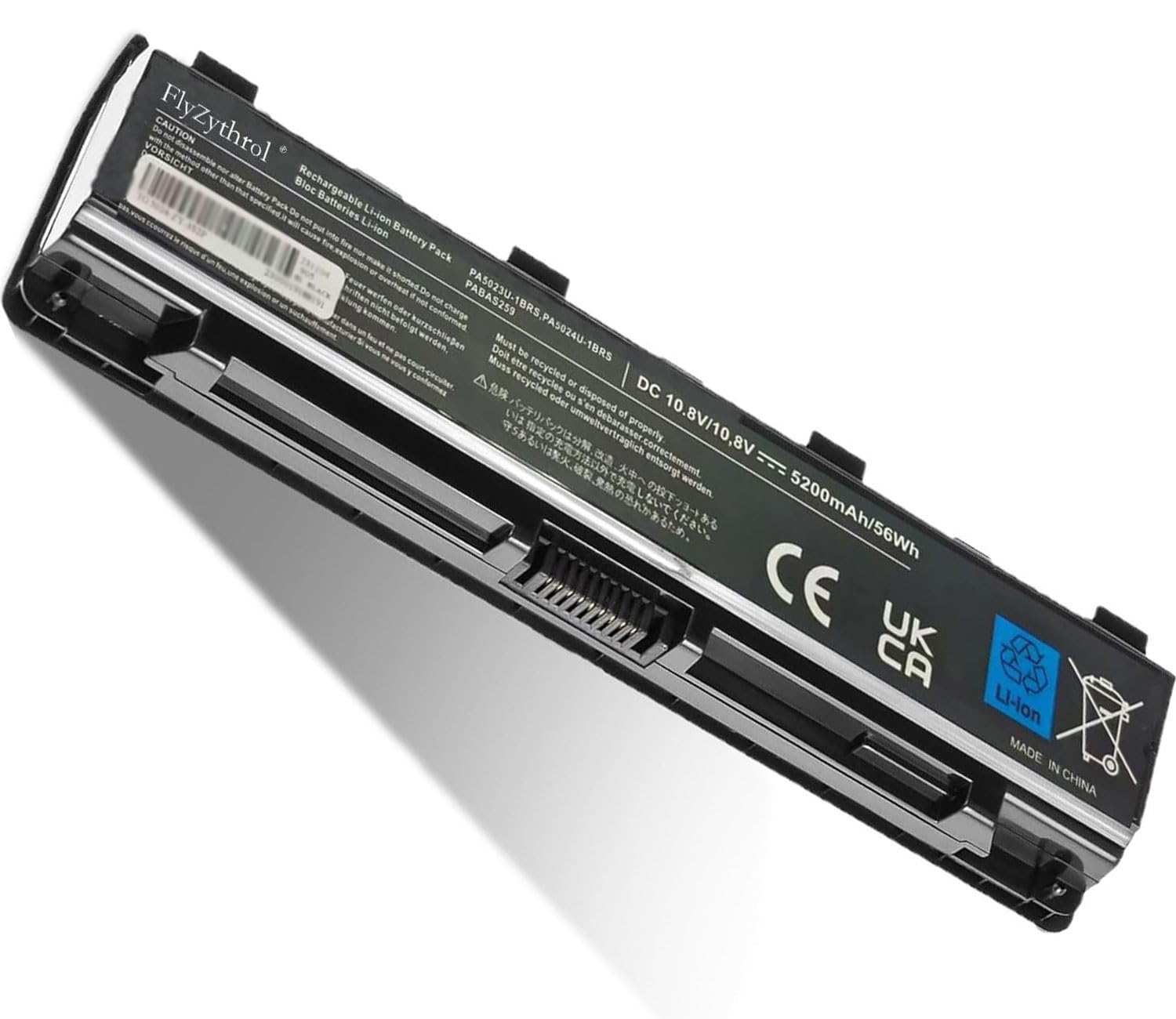 56Wh PA5024U-1BRS PA5023U-1BRS Batteria portatile compatibile con Toshiba satellite C850 C850D C855 C870 C870D C875D C870 L850 l850d L855 L870 P850 l830 P850 M800 P855D PABAS260