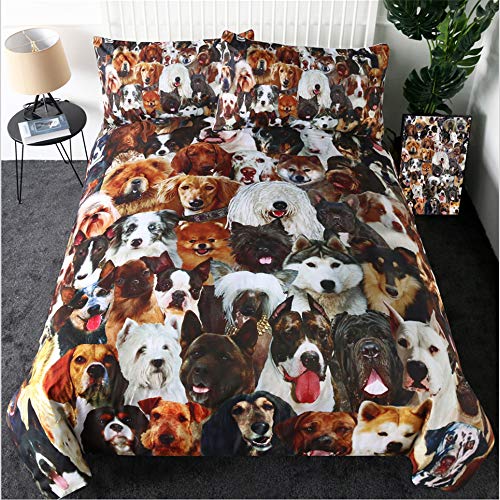 Housse de couette chien 3D offrez un sommeil doux à votre garçon - 2