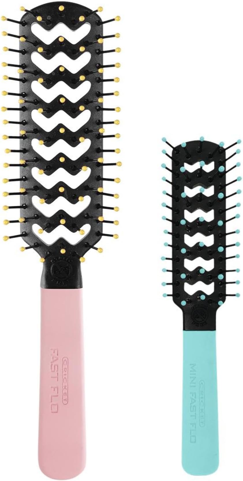 Anti Static Hairbrush [Made in Japan] 7 Row Curly Hair