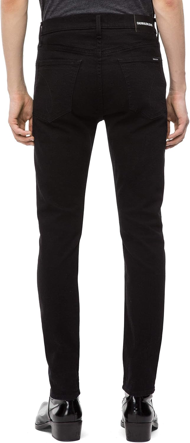 Calvin Klein Men's Skinny Fit Jeans 38W x 30L Black