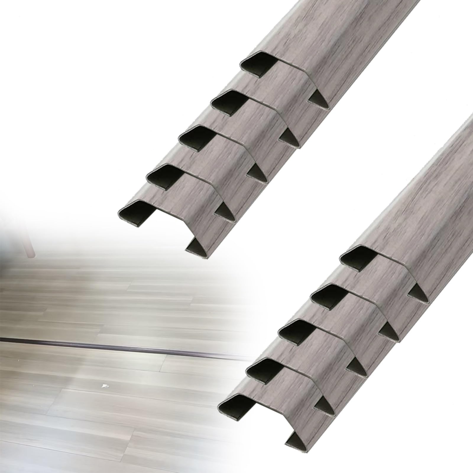 kabelkanal 1 2 4 10 Stück Edelstahl-Kabelkanal, Breites Kanal-Kabelmanagement Für Labor/Einkaufszentrum/Computerraum, Kabelkanal-Abdeckung(A- 10 PCS,L x Outer Width 150cm x 80mm)