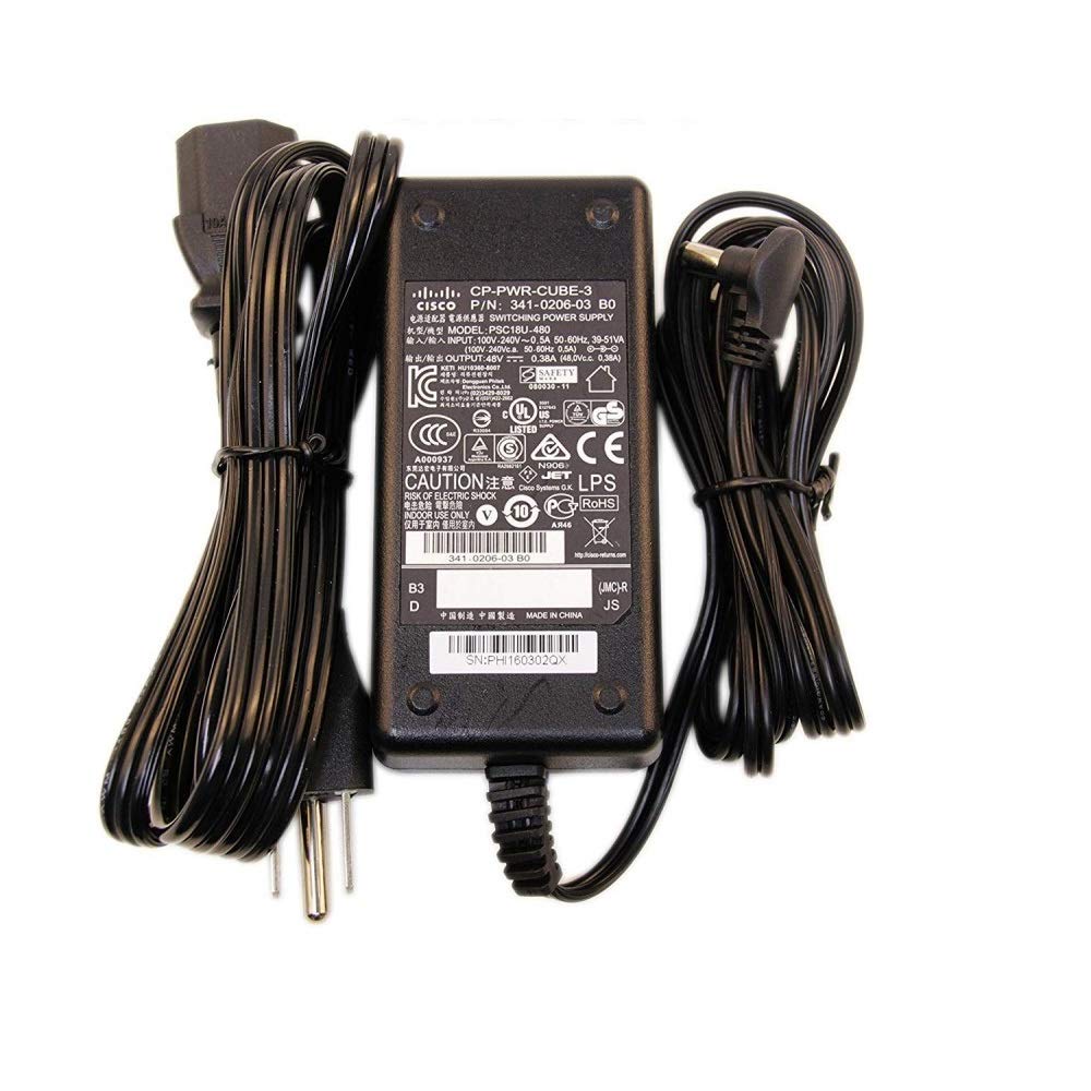 TXRUI Cisco Phones Compatible Power Supply VOIP IP Phone Adapter 7902 7906 7911 7914 7915 7916 7940 CP-PWR-CUBE3Replacement Reliable Power for Your Cisco Phones-image-11