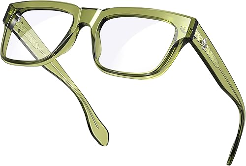 VISOONE TR90 - Gafas cuadradas con bloqueo de luz azul para computadora para mujeres y hombres RANDI