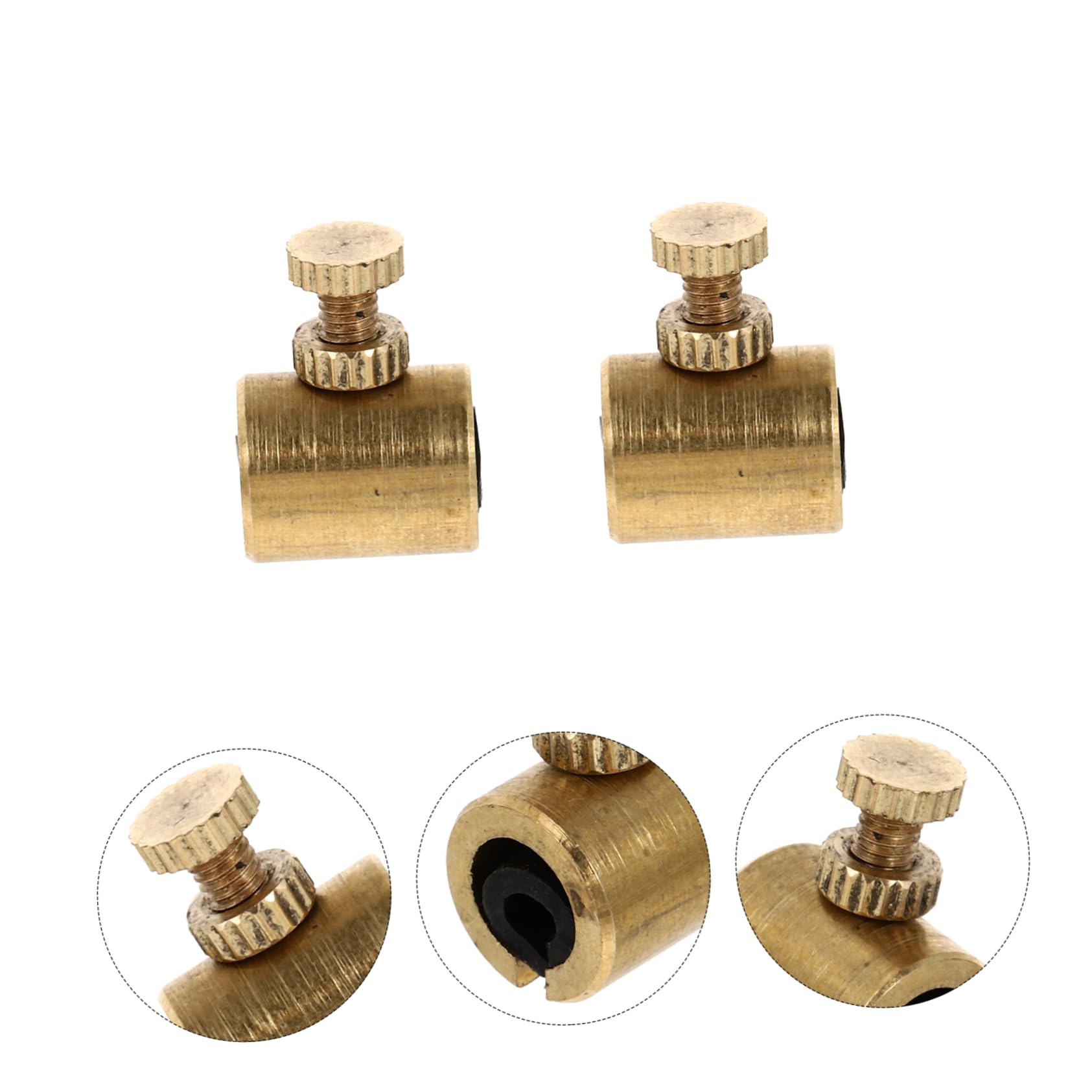 Holibanna 2Pcs Wolf Note Mutes for Violin Practical Tone Material Compact for Easy Carrying and Storage Enhance Your Violin Sound Quality