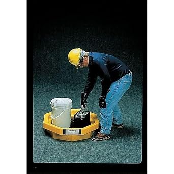 Ultratech Spill Tray, Yellow, Square, 21 gal 1046-1 Each