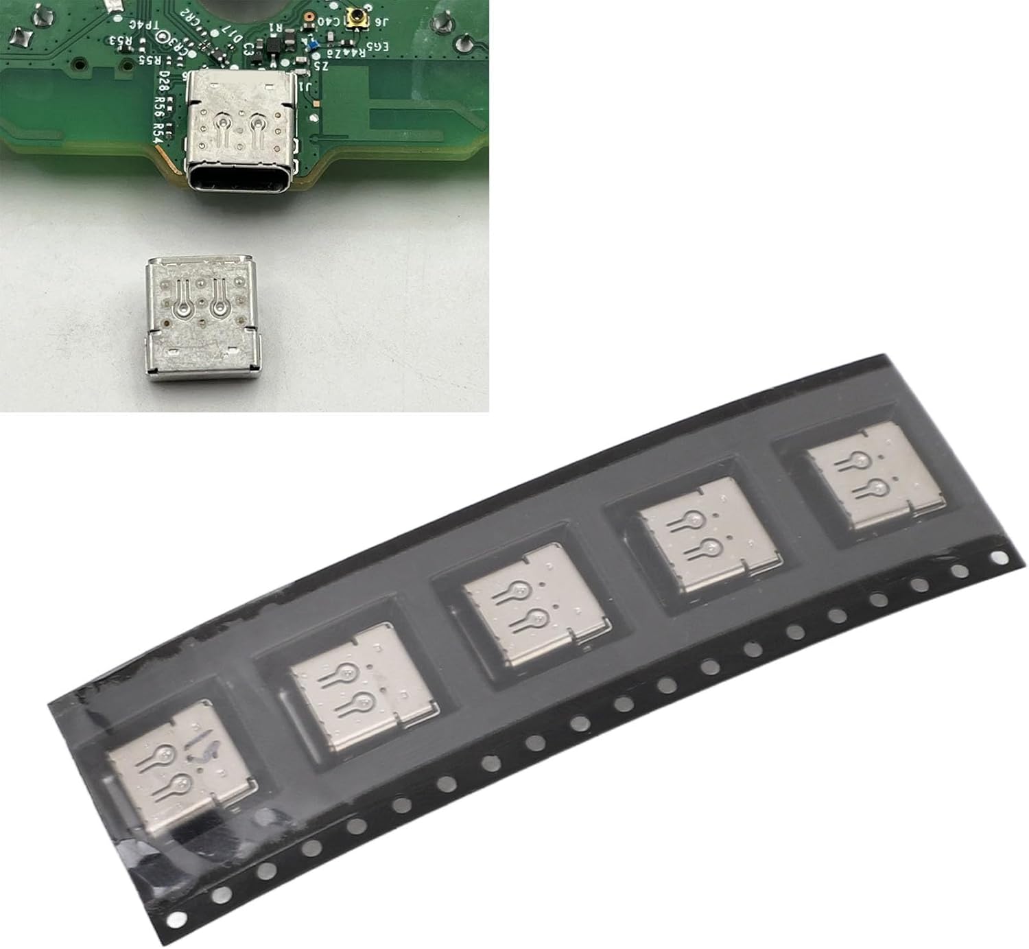 Type C Ports Game Console Handle Charging Interface Replacement for XboxSeries S Series X Elite Series 2 Wireless Controller, 5PCS - Image 3