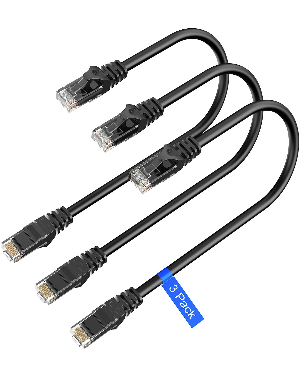 Câble Ethernet Cat 6 RJ45 LAN internet haut débit 10Gbps routeur ordinateur - 7