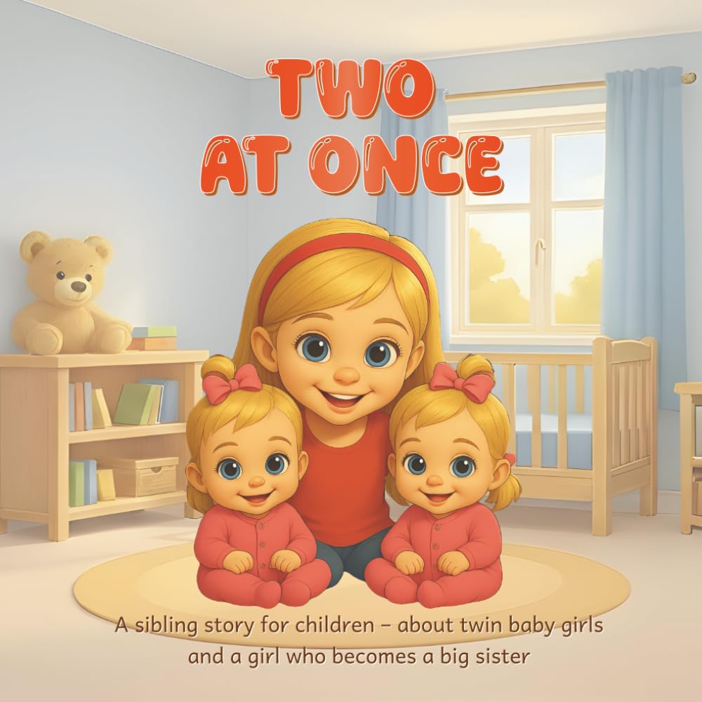TWO AT ONCE: A sibling story for children — about twin baby girls and a girl who becomes a big sister