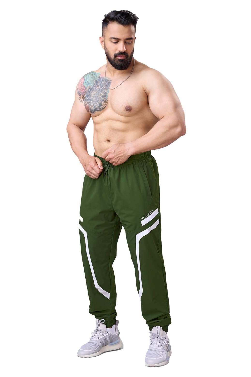 FUAARK Men Oversized Momentum Gym Workout Jogger with Pocket