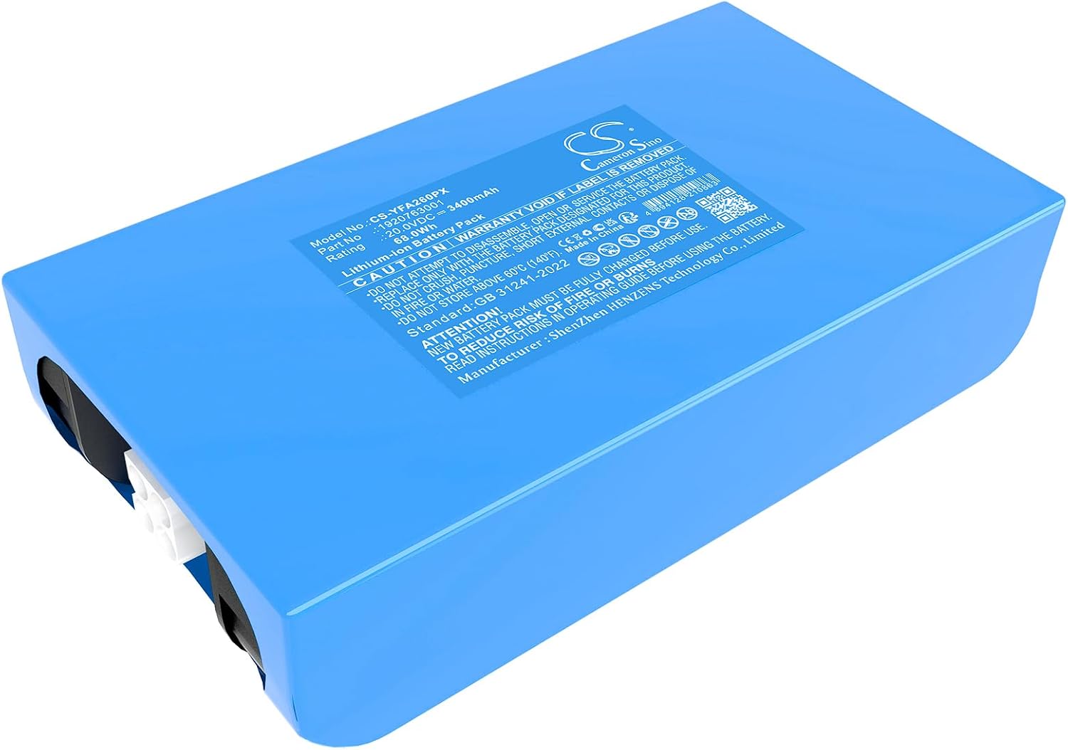CS Cameron Sino 3400mAhReplacement New Battery for Yard Force Easymow 260,MB 400,mowbest 805 Compact,400Ri,400RiS