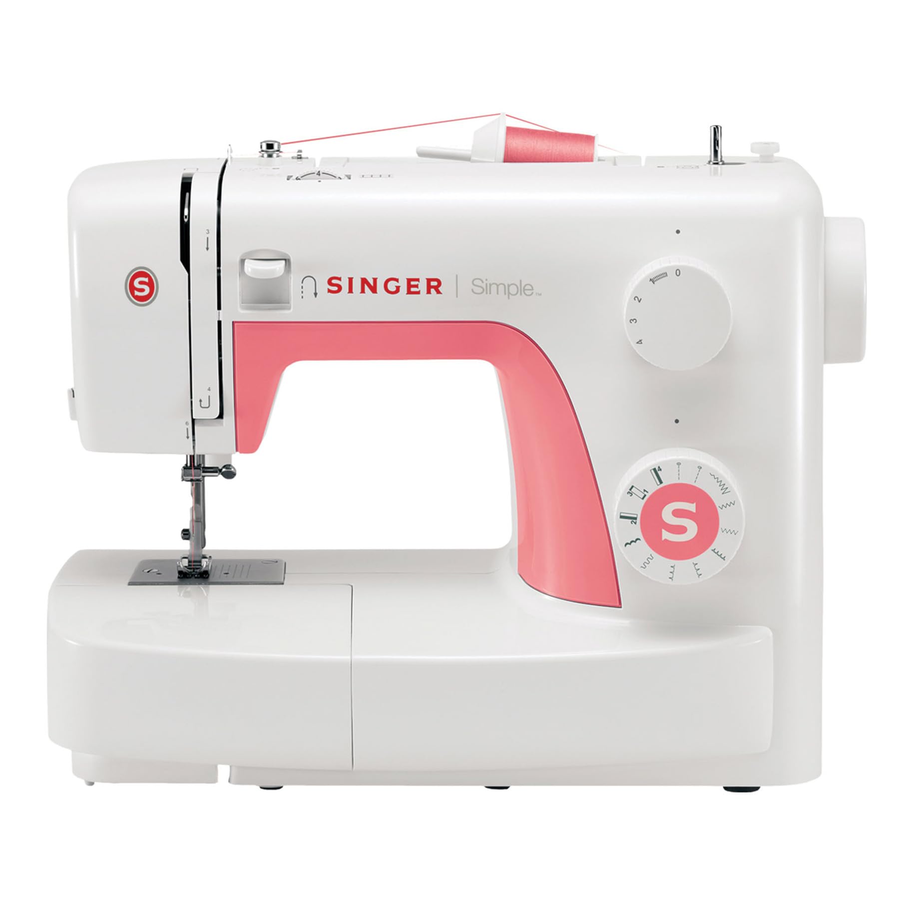 Singer Simple 3210 (wei/pink)