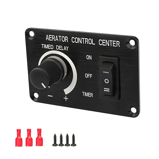 Besramtic Boat Aerator Timer Switch Livewell Efficiency Upgrade