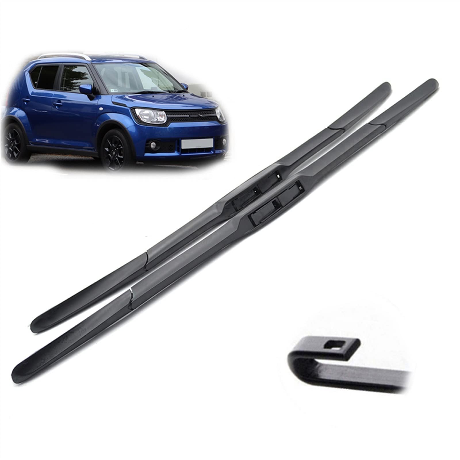 Balais d'essuie-glace hybride avant pour rouler serein en Suzuki Ignis MK2 2016-2023