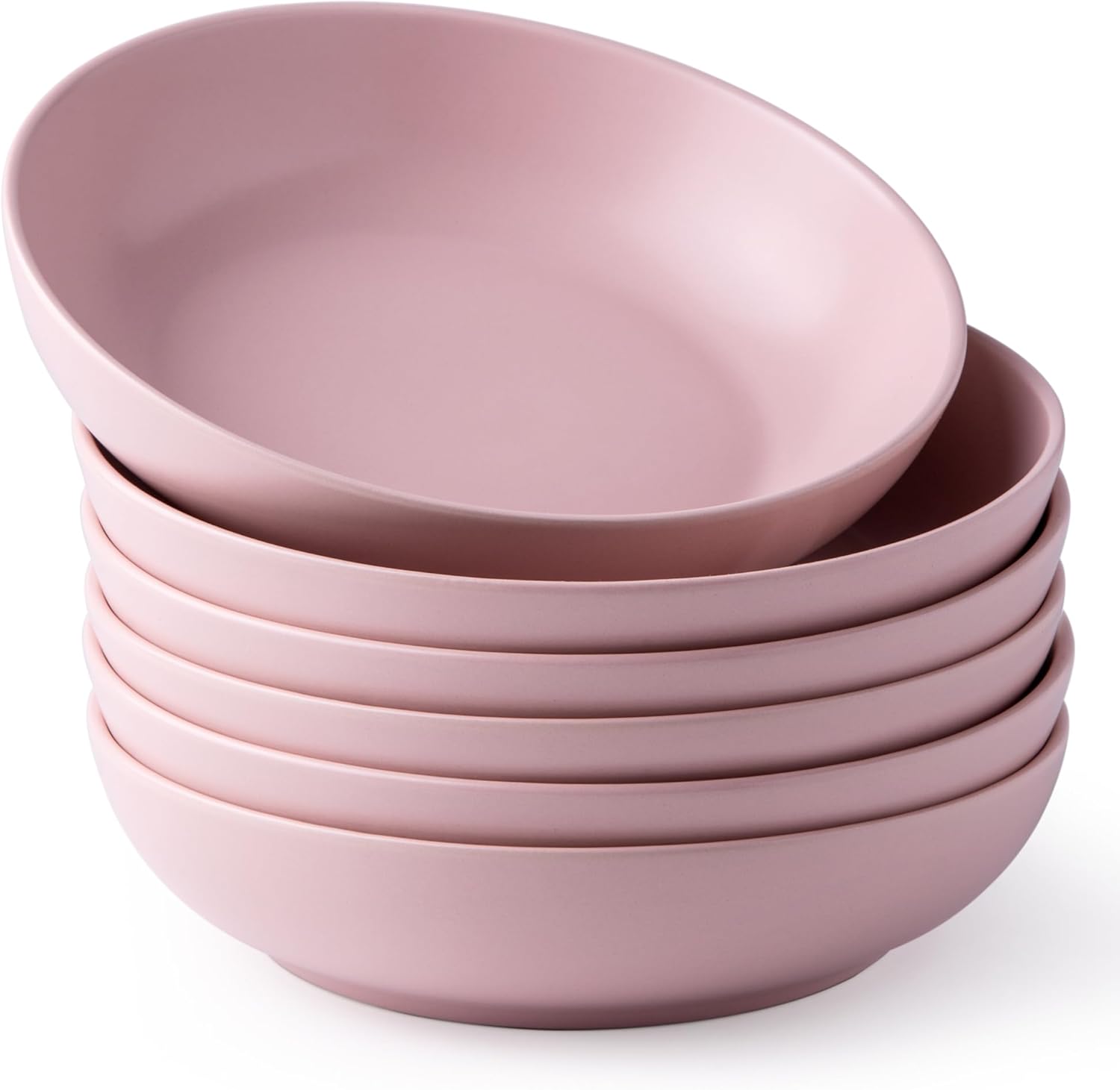 AmorArc 8.5 Inch Stoneware Pasta Bowls, 32oz Large Bowls
