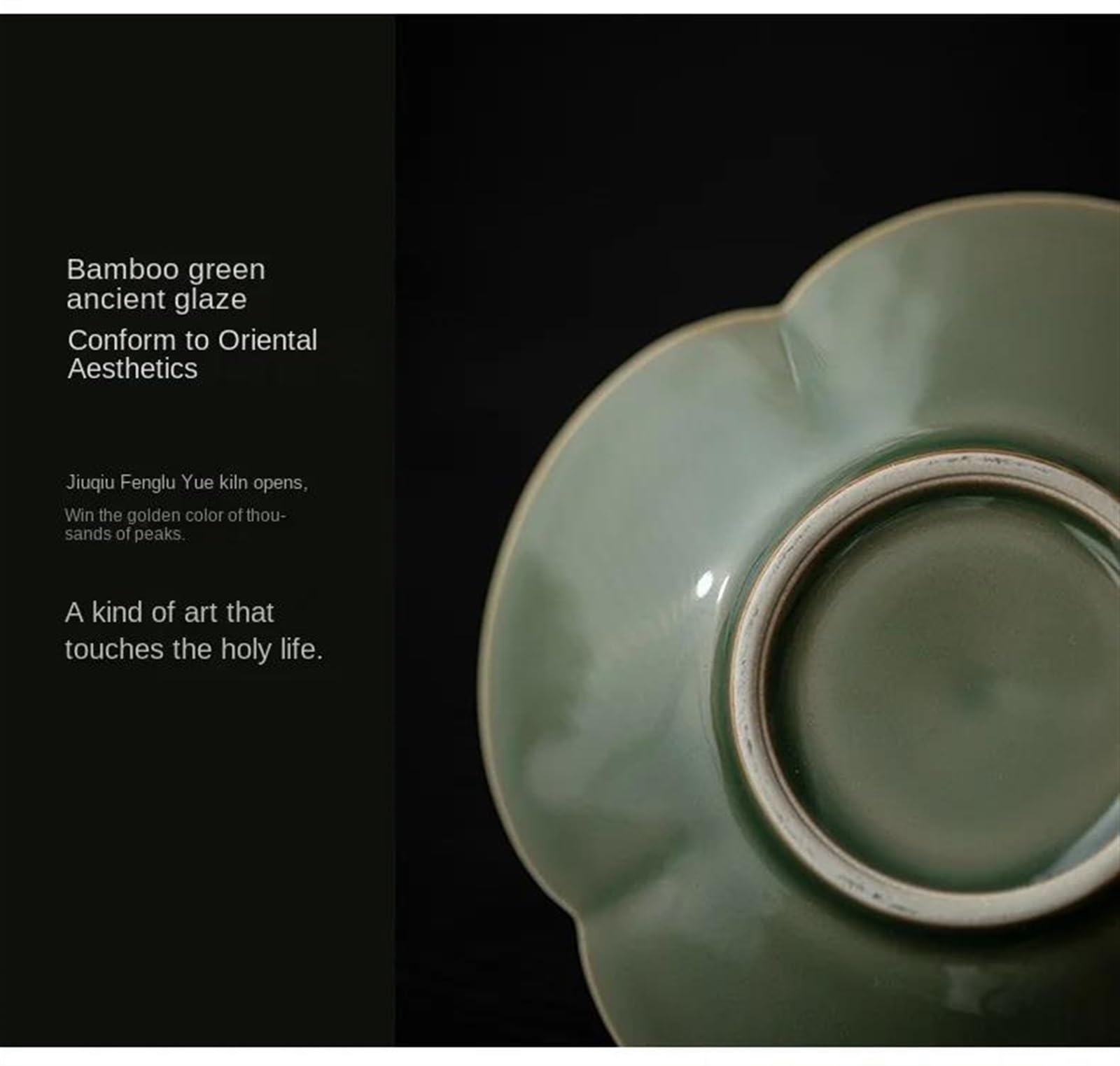 Zestaw do parzenia herbaty, filiżanka do kawy z podstawką, zestaw biurowy, zaparzacz do herbaty, piec Yue, Celadon, retro, ręcznie robiony, porcelanowy zestaw do herbaty, przenośny zestaw do herbaty