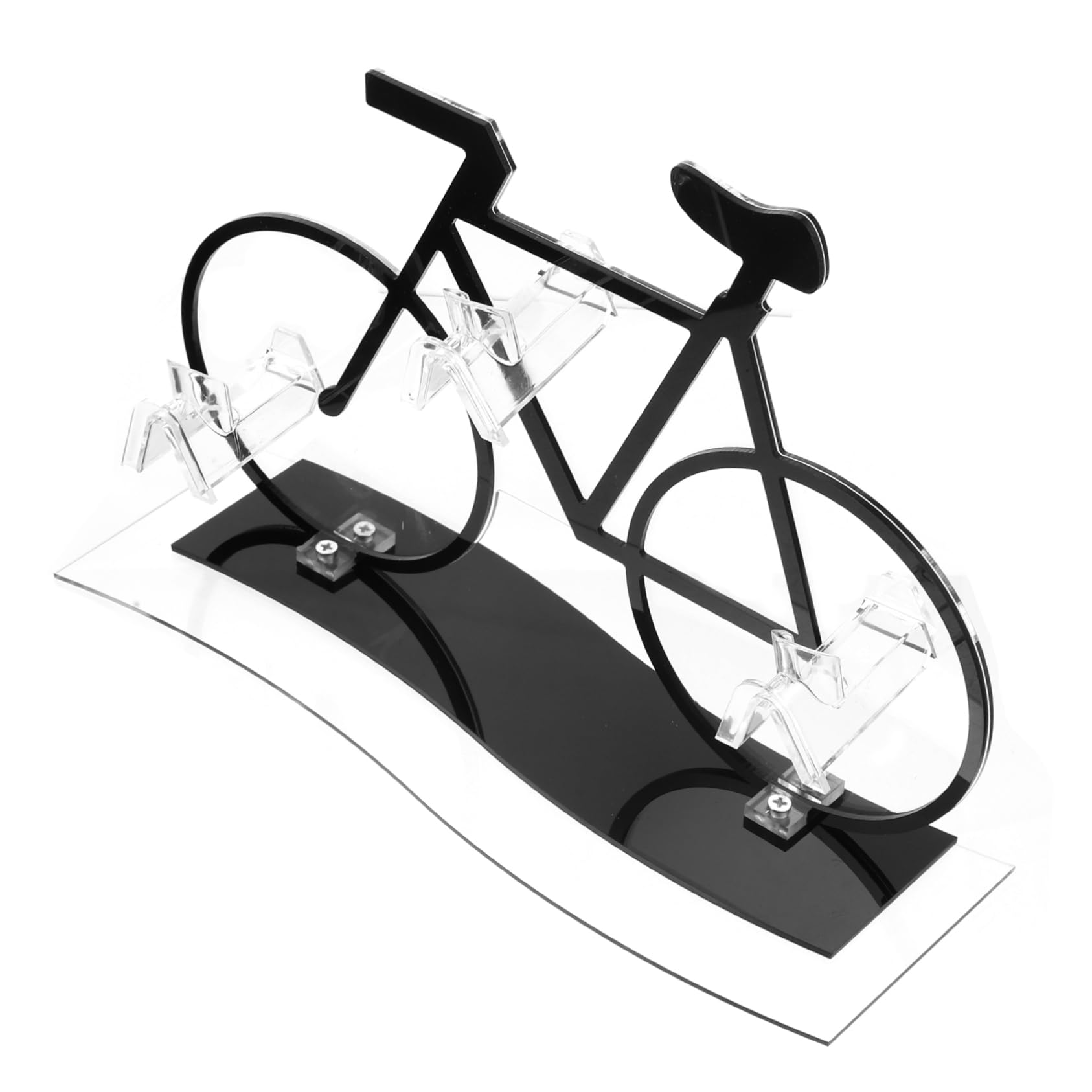 PRETYZOOM 2st Brillenständer Sonnenbrillenhalter Mehrzweckständer Tischständer Fahrradständer Brillenhalter Stehen Brillen Organizer Brillengestell Ständer Für Brillenhalter Acryl