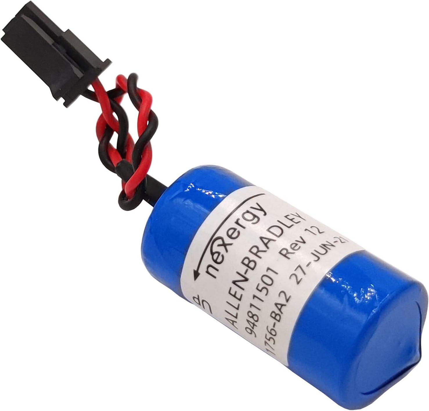 6Pcs 3V 1756-BA2 1200mAh PLC Controller Battery BR2/3A-AB Lithium Battery for Allen Bradley PLC 1756-BA2