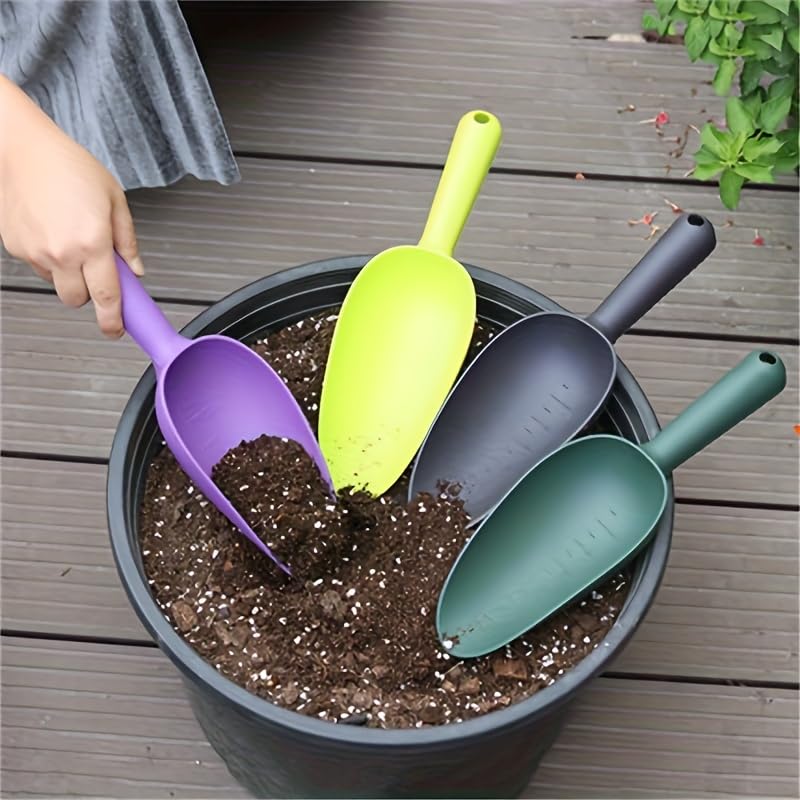 Pala para suelo de jardín de plástico negro miniatura 1