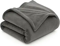 Cobertor Manta Microfibra Casal Ultra Queen Antialérgica Soft Confort Aconchegante e Macia para Todas as Estações (Cinza,1 Unidade)