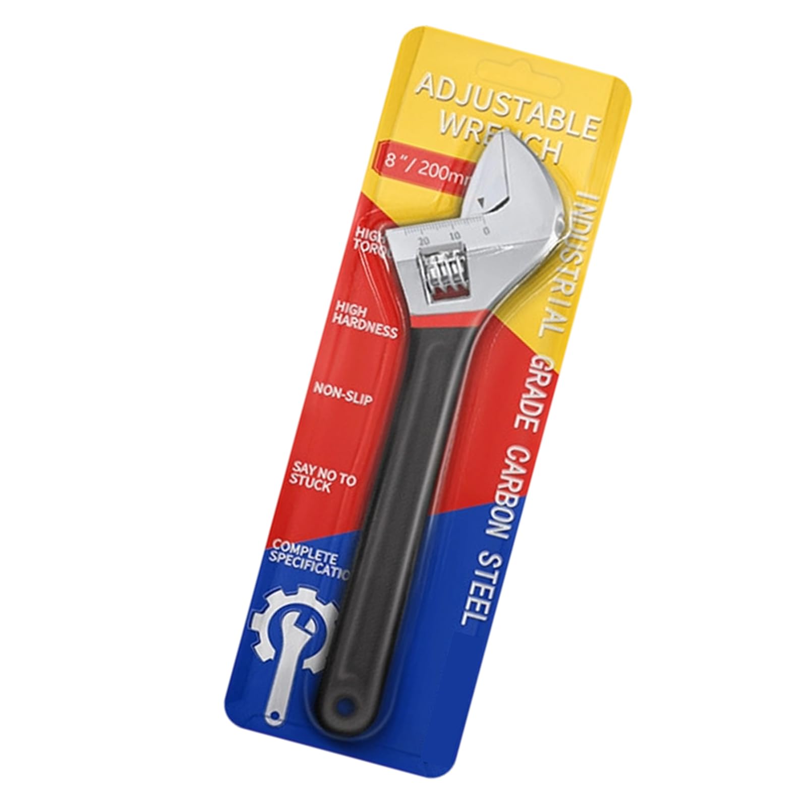 Woedpez C Professional Adjustable Wrench Featuring Scale For And Omfortable Handling In Various Work Setting Heavy Load