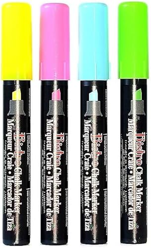 Uchida juego de marcadores para pizarra con punta biselada