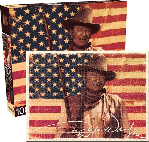 Preisvergleich Produktbild Aquarius John Wayne Flagge 1000 PC Puzzle
