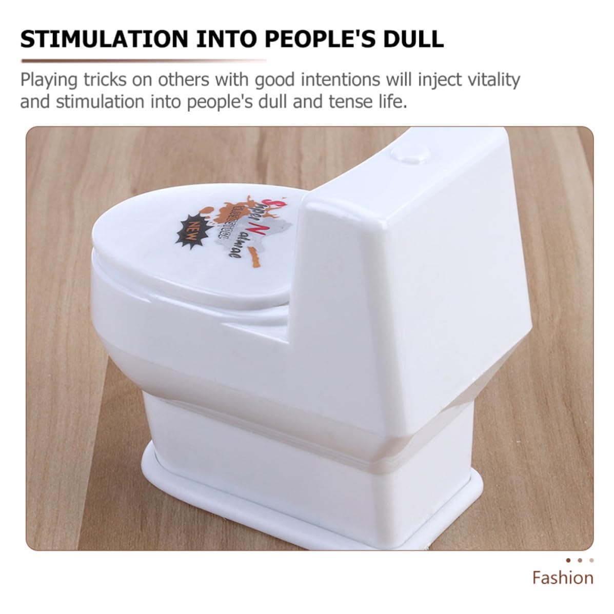SOLUSTRE 20 Pezzi Giocattolo per Scherzi da Festa a Forma di Water Bianco in Plastica Spruzzo d'Acqua Divertente e Design Interessante per Feste e Giochi di Gruppo
