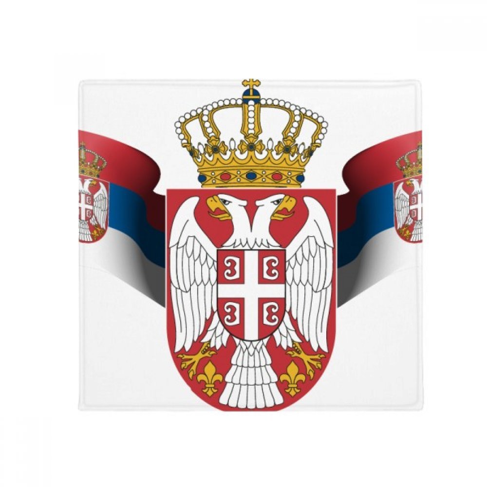 Tapis Serbie emblème national 80cm une idée cadeau originale pour la maison et la cuisine