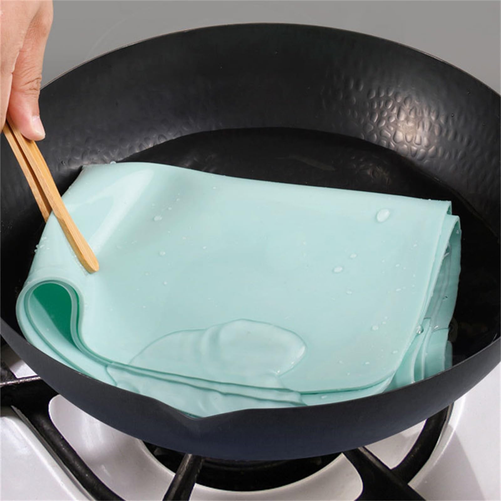 Tappetino da Forno da Cucina Tappetino for impastare in silicone con bordo impermeabile da 4 mm per Qualsiasi Luogo(60x100cm)