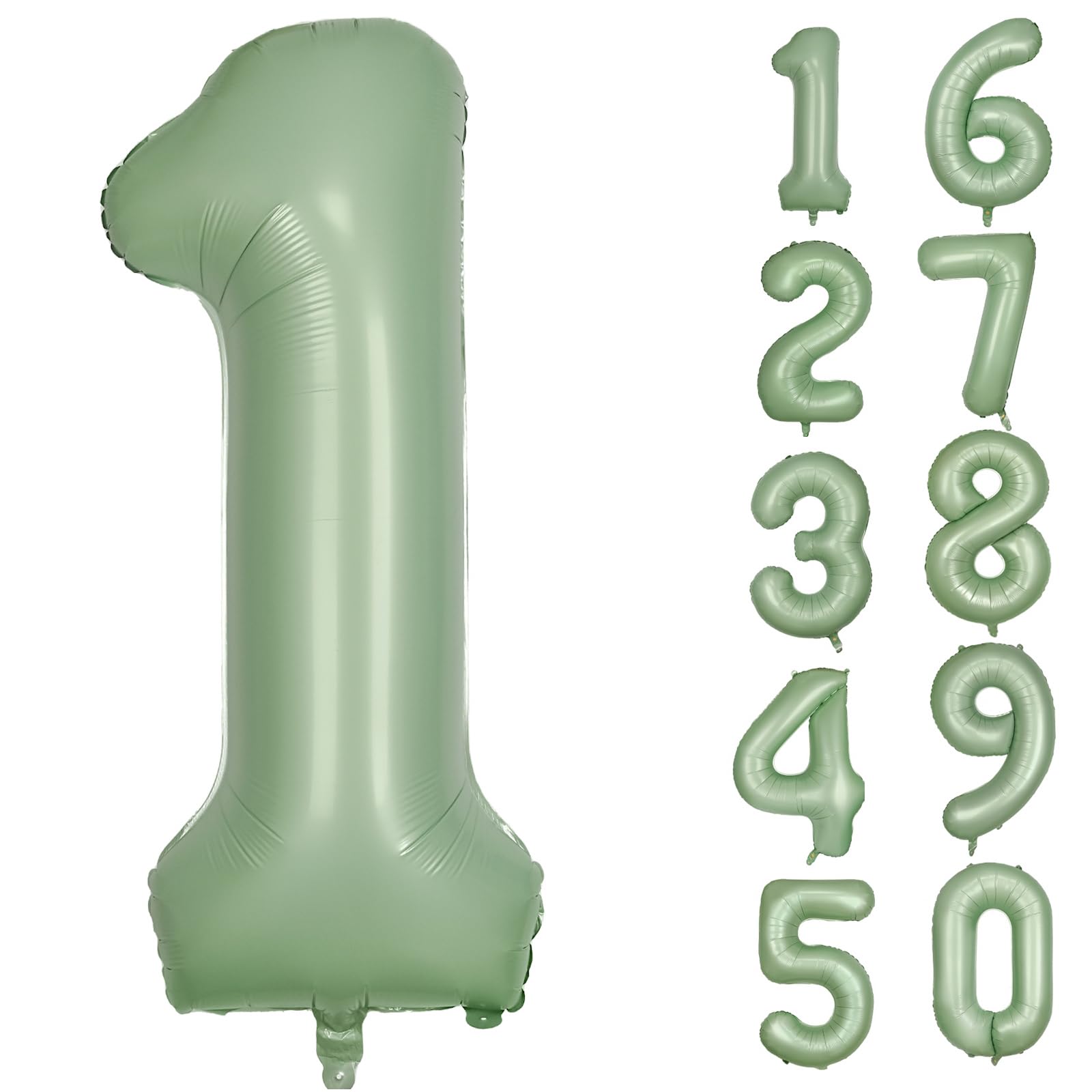 Red 0 balloon 40 Inch Giant Helium Foil Number 0 to 9 Red Balloon Birthday Wedding Party Digital Decorations (Number 0) — view 177