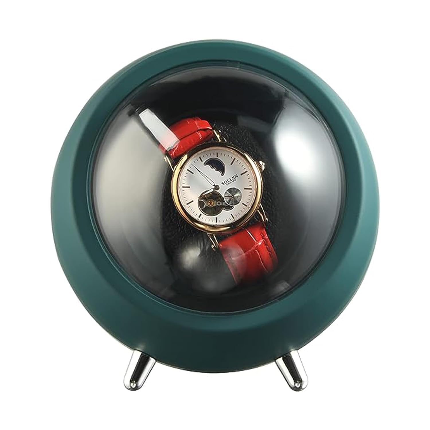MELUDI watch winder for automatic watches storage box single watch organizer for men women rotating watch holder box stand(multicolour/1pcs) (B0DB5YKW5C) Amazon Price History, Amazon Price Tracker