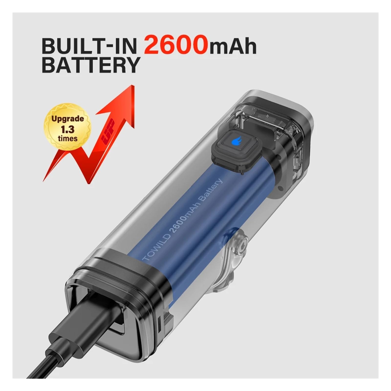 1 luz Delantera for Bicicleta CL600S 600LM.