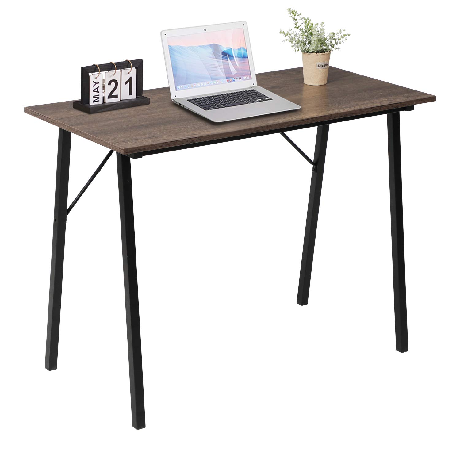 Buy ASUUNY ComputerDesk for Small Spaces, Home Office Laptop Desk with
