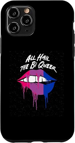 iPhone 11 Pro All Hail the Bi Queer Bisexual LGBTQ Bi Pride LGBT Funny Case